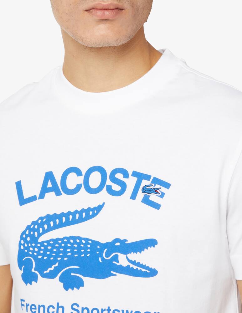 rinascente Lacoste 1933 big logo t-shirt - White