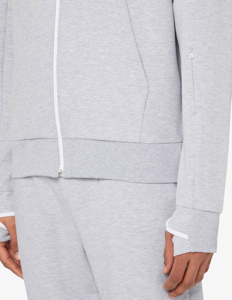 rinascente Lacoste Double knit cocco zipped sweater 