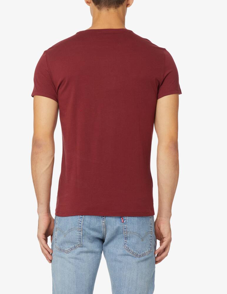 rinascente Lacoste Maglietta manica corta girocollo basic - Rosso