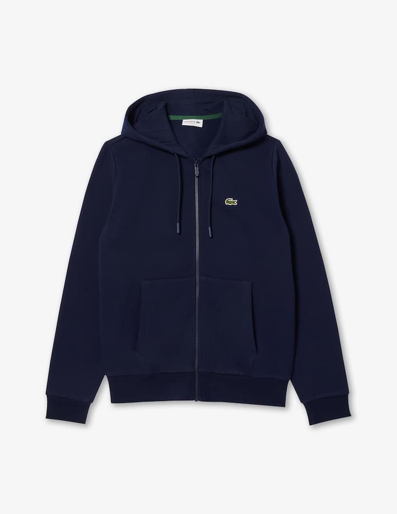 Lacoste Felpa con cappuccio e zip in pile - immagine 1 Lacoste Felpa con cappuccio e zip in pile - immagine 1