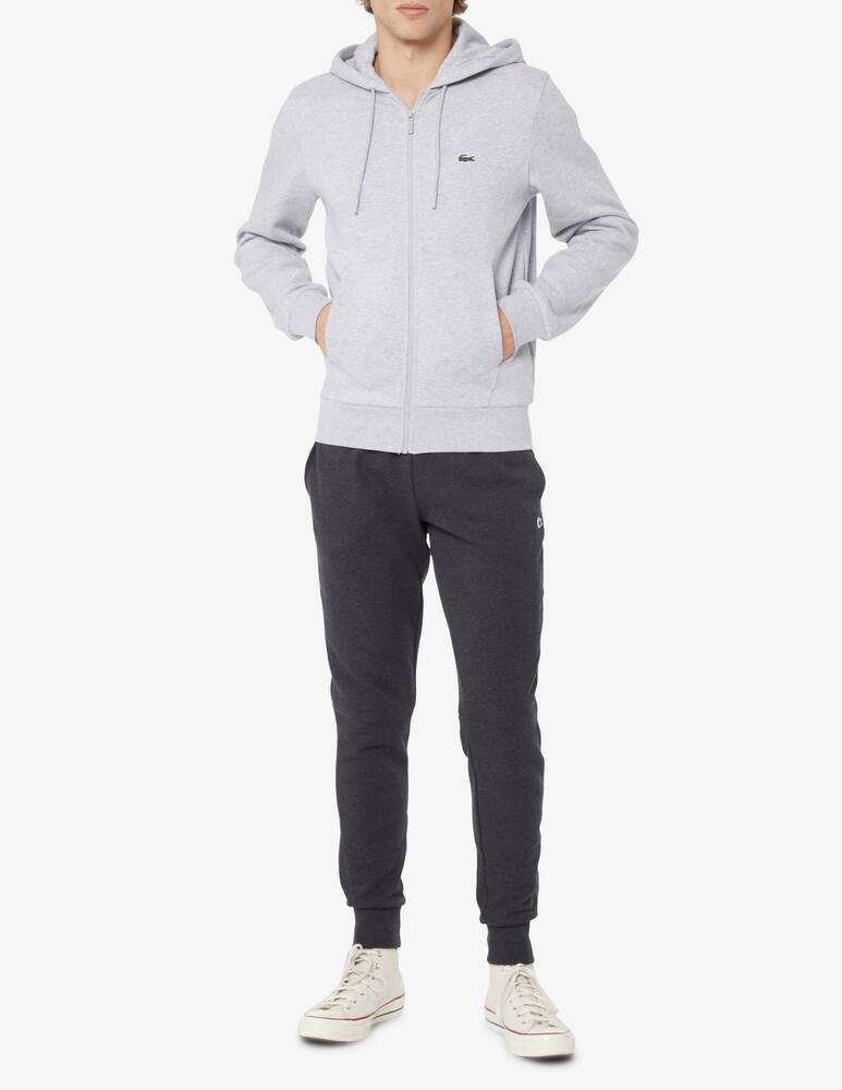 rinascente Lacoste Zipped fleece hoodie