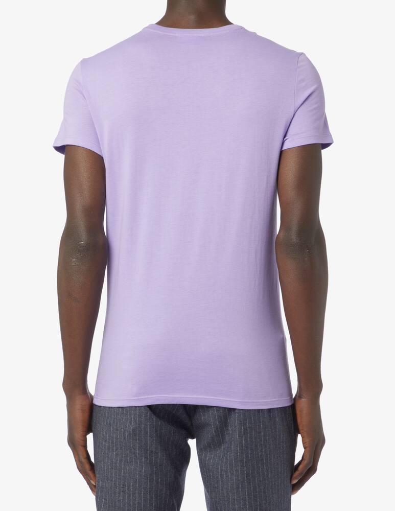 Lacoste Basic t-shirt - Violet - picture 3 Lacoste Basic t-shirt - Violet - picture 3