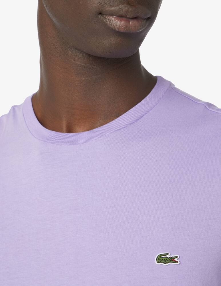 Lacoste Basic t-shirt - Violet - picture 4 Lacoste Basic t-shirt - Violet - picture 4