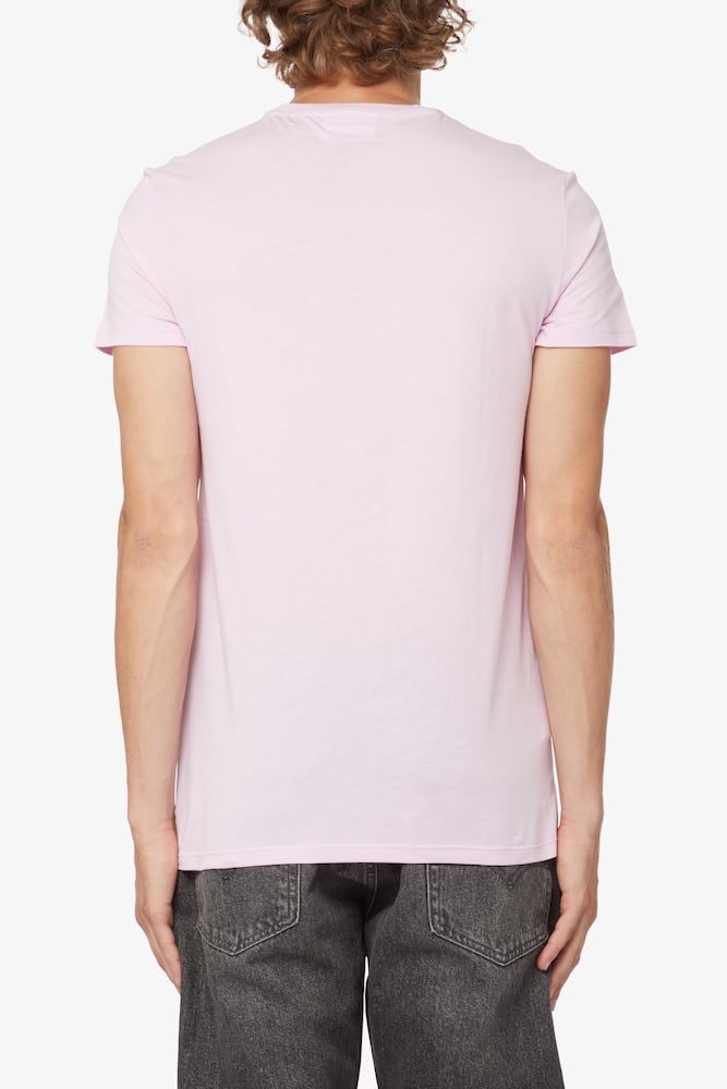 rinascente Lacoste Maglietta manica corta girocollo basic - Rosa