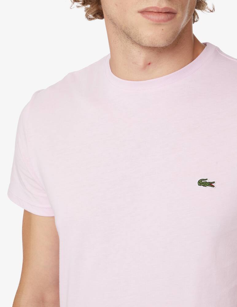 rinascente Lacoste Maglietta manica corta girocollo basic - Rosa