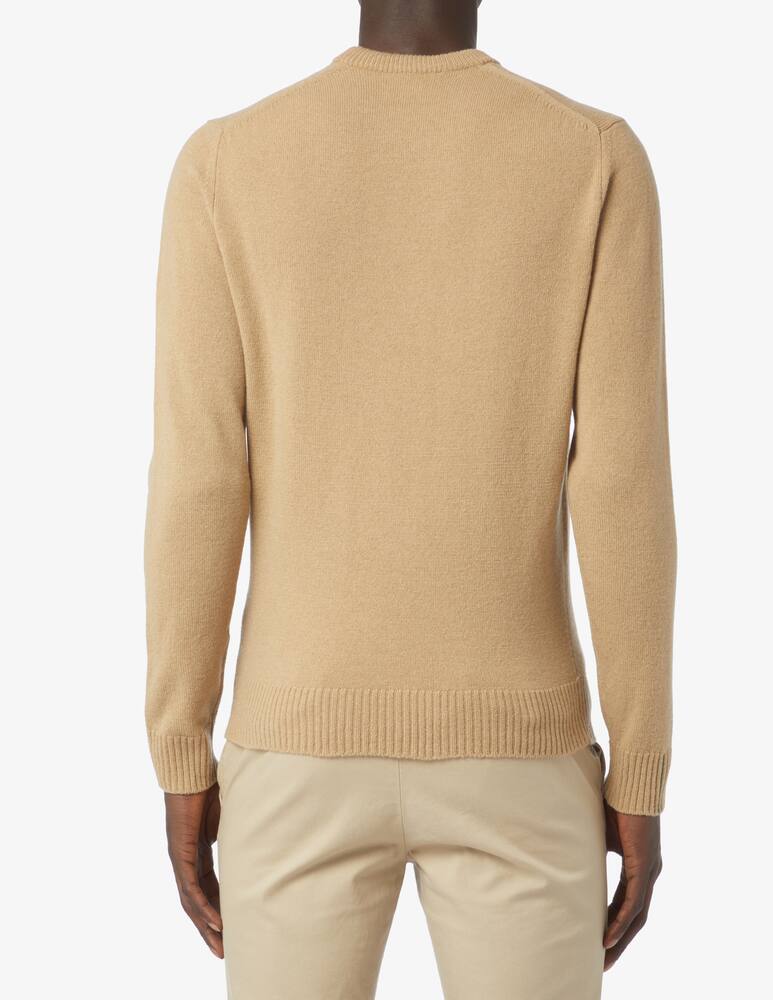 Lacoste Wool crew neck sweater - Beige - picture 3 Lacoste Wool crew neck sweater - Beige - picture 3