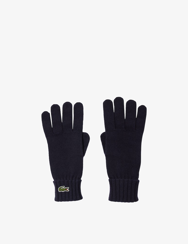 Lacoste Wool knit gloves - picture 1 Lacoste Wool knit gloves - picture 1