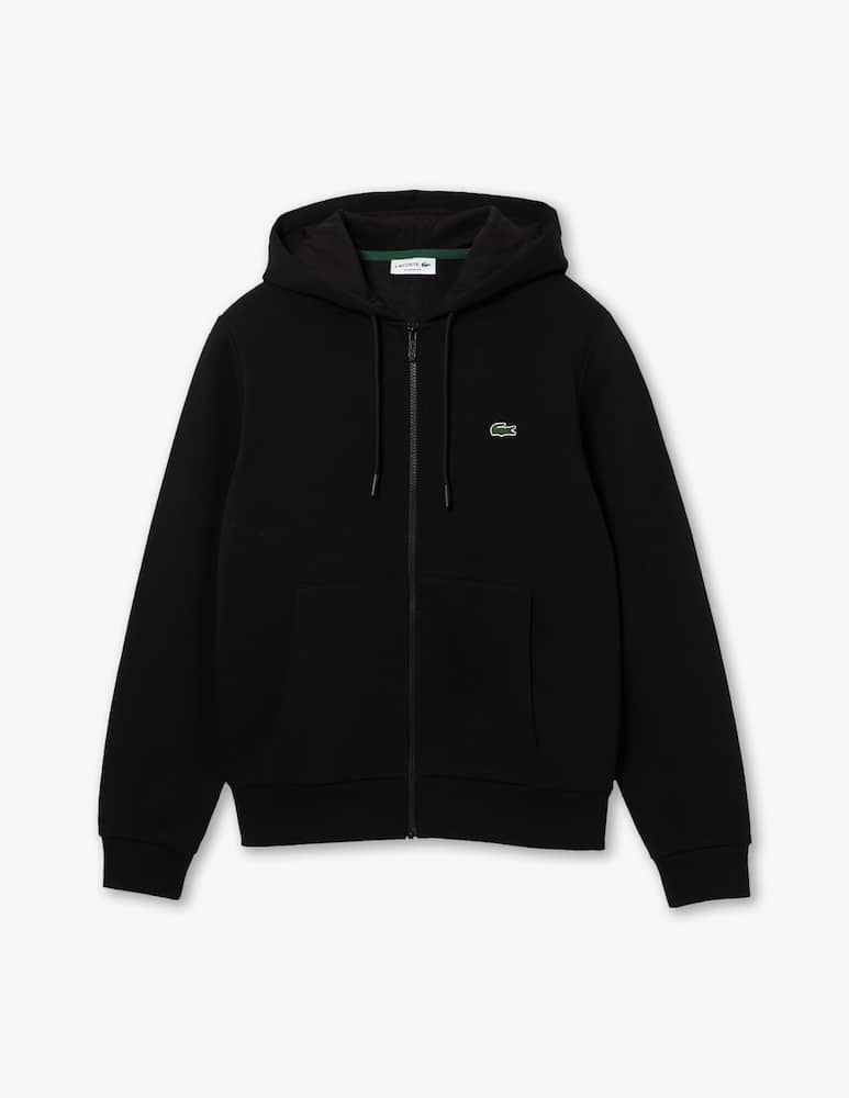Lacoste Felpa con cappuccio e zip in pile - immagine 1 Lacoste Felpa con cappuccio e zip in pile - immagine 1