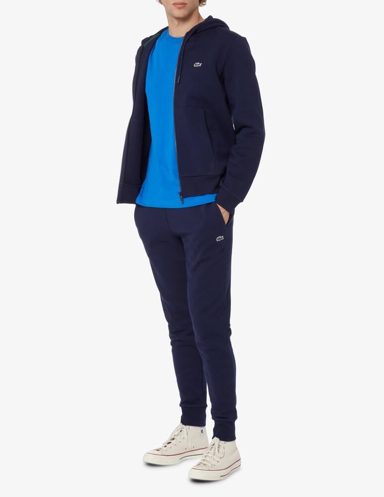 Lacoste Fzip cotton hoodie - Blue - picture 2 Lacoste Fzip cotton hoodie - Blue - picture 2