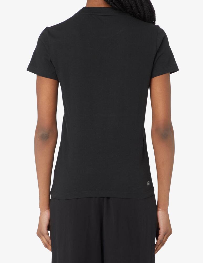 rinascente Lacoste T-shirt Rubber Cocco - Nero