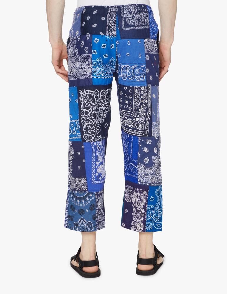 rinascente Overlord Pantalone in cotone bandana - blu