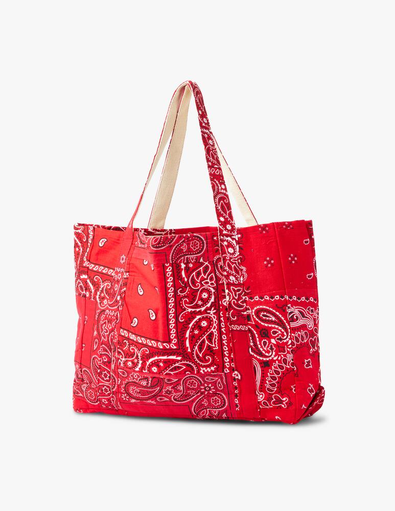 rinascente Overlord Borsa con stampa bandana - rosso