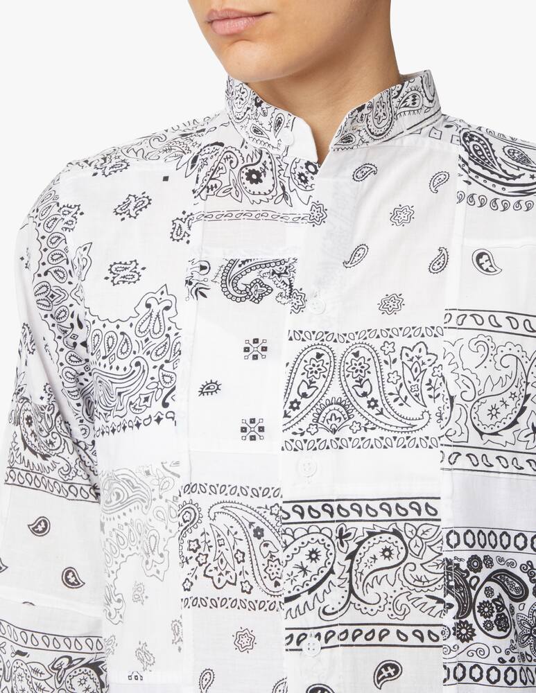 rinascente Overlord Bandana chemisier dress - white