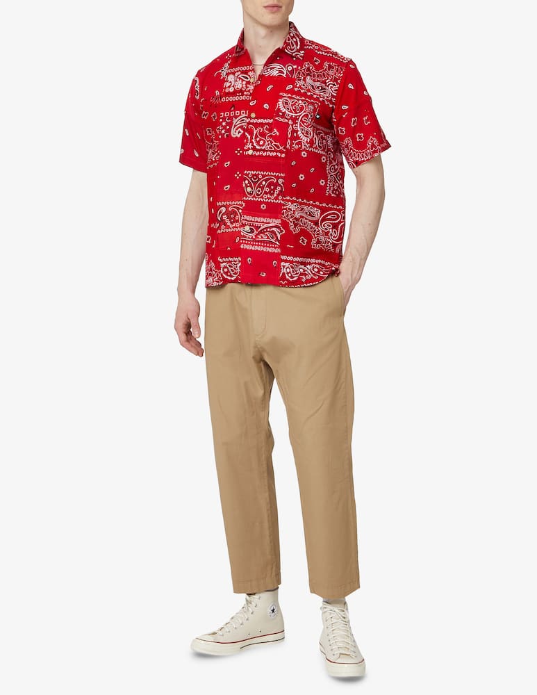 rinascente Overlord Camicia manica corta bandana - rosso