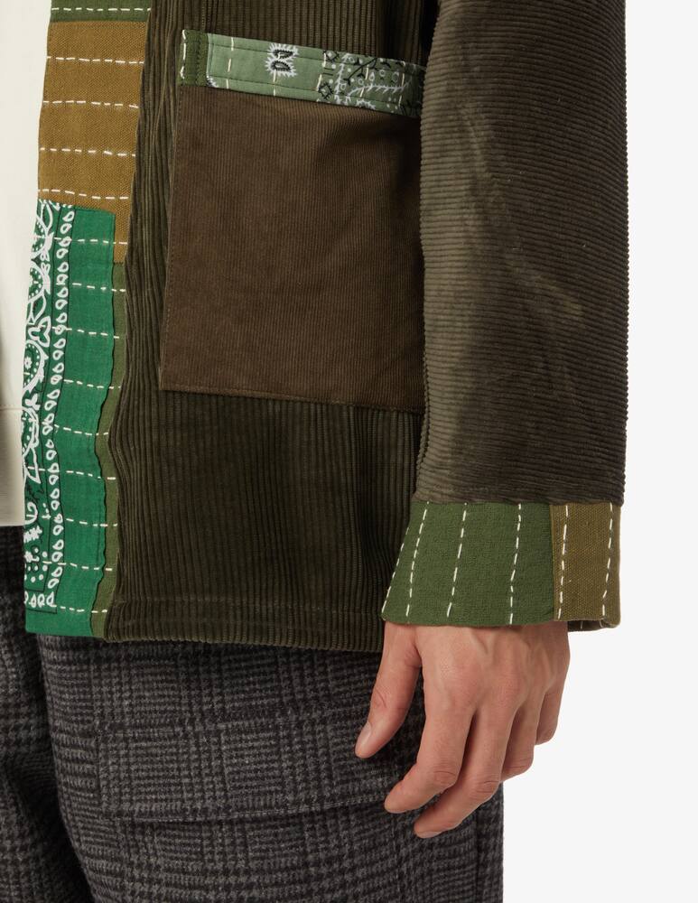 rinascente Overlord Corduroy noragi jacket - Green