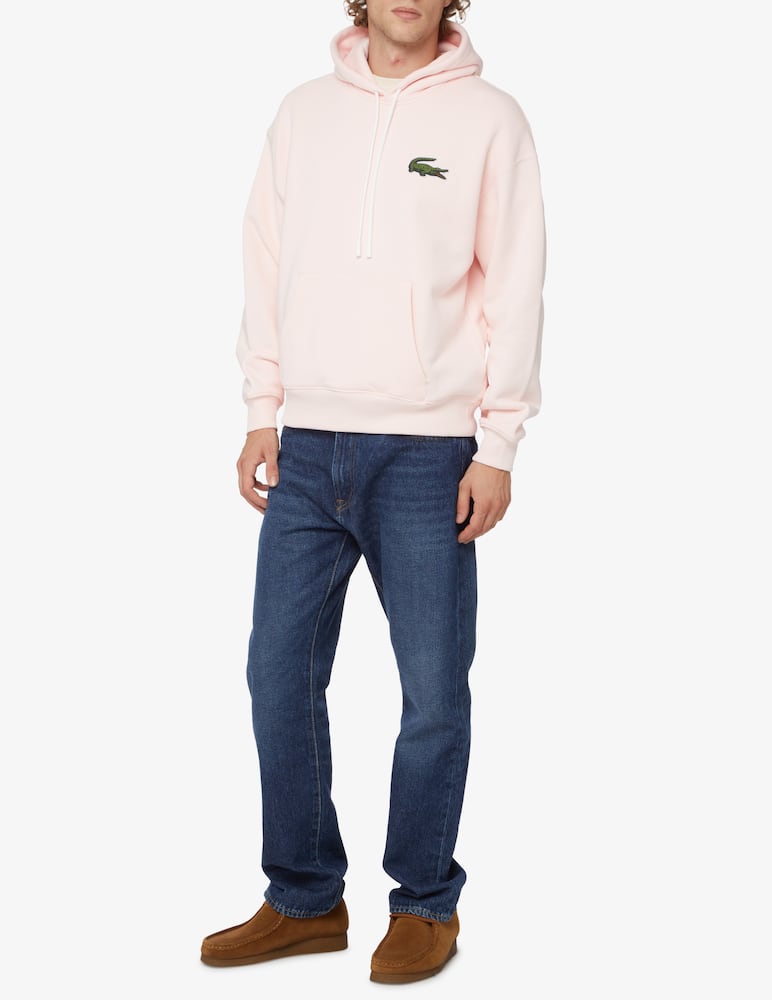 rinascente Lacoste Big logo hoodie - Pink