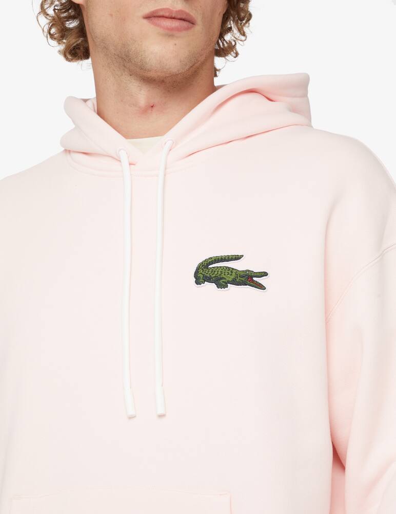 rinascente Lacoste Big logo hoodie - Pink