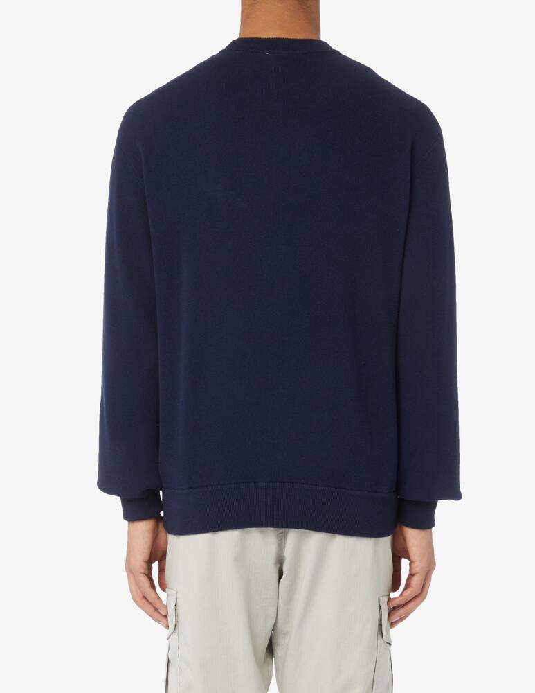 rinascente Lacoste Waffle small logo crewneck jumper 