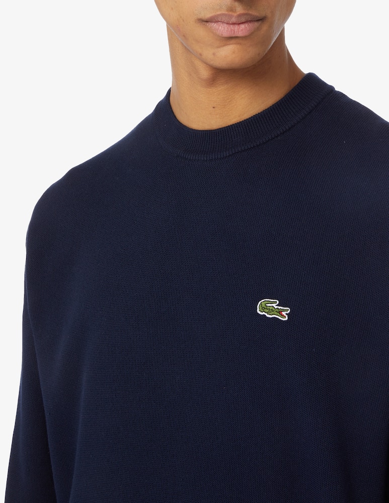 Lacoste Waffle small logo crewneck jumper - picture 4 Lacoste Waffle small logo crewneck jumper - picture 4