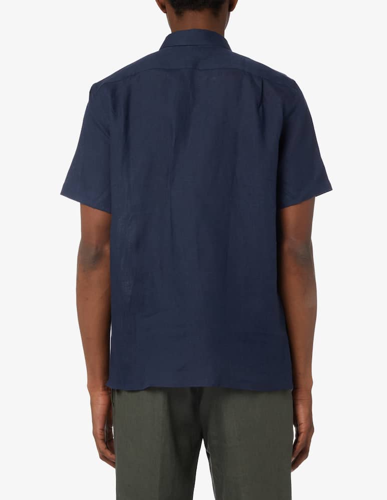 rinascente Lacoste Camicia maniche corte in lino 