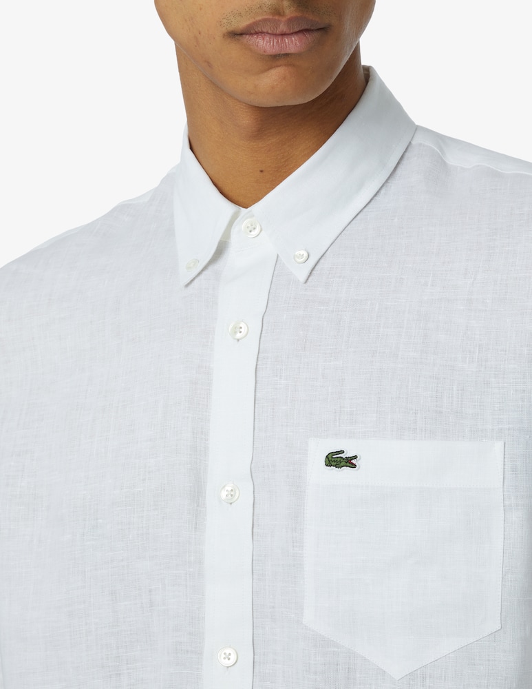 rinascente Lacoste Camicia in lino 