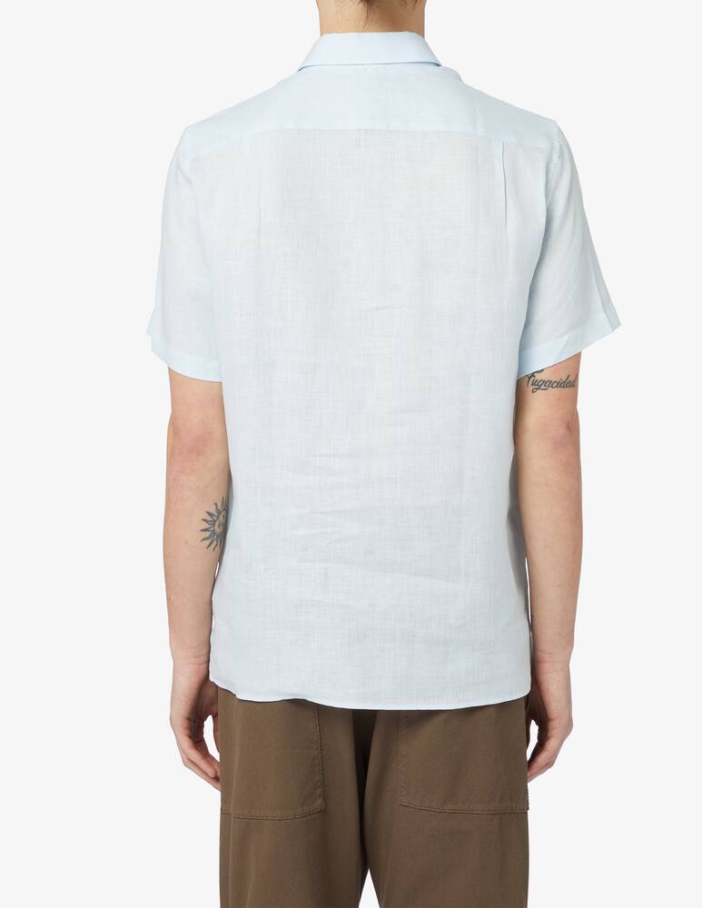 rinascente Lacoste Camicia maniche corte in lino 