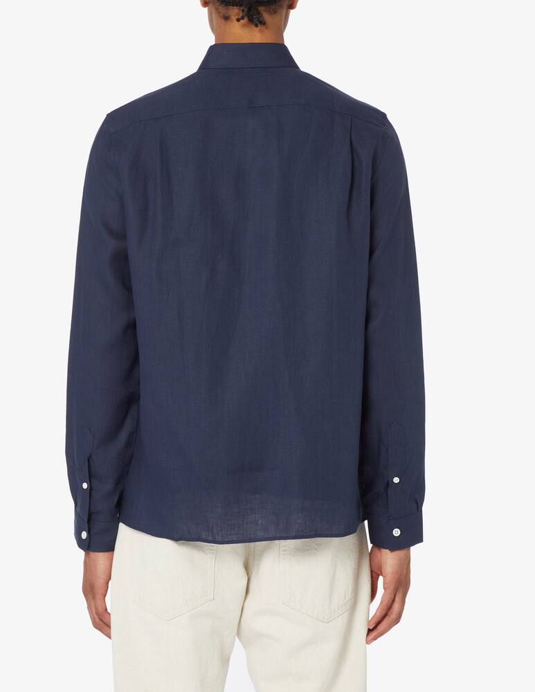 rinascente Lacoste Camicia in lino regular fit