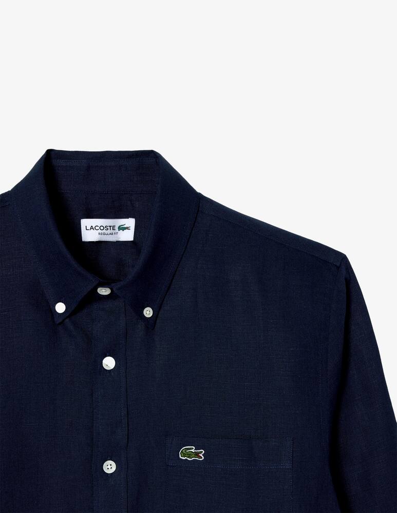 rinascente Lacoste Linen regular shirt
