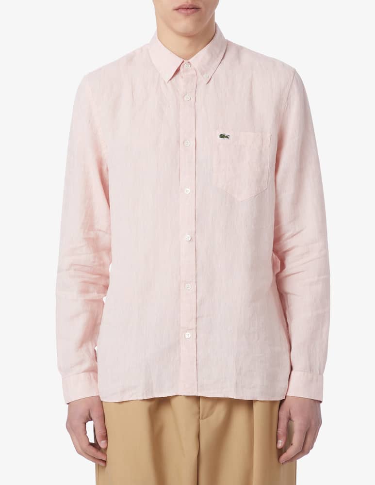Lacoste Camicia in lino regular fit - immagine 1 Lacoste Camicia in lino regular fit - immagine 1