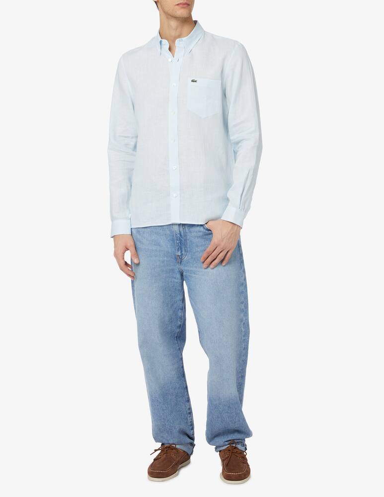 rinascente Lacoste Camicia in lino 