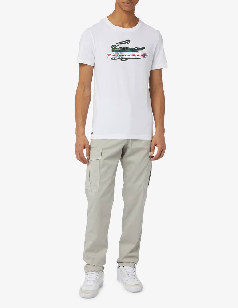 rinascente Lacoste Maglietta racing sport con logo 