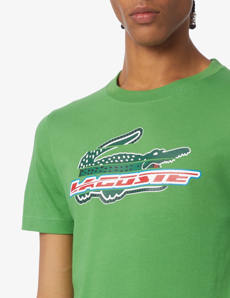 rinascente Lacoste Racing sport logo t-shirt 