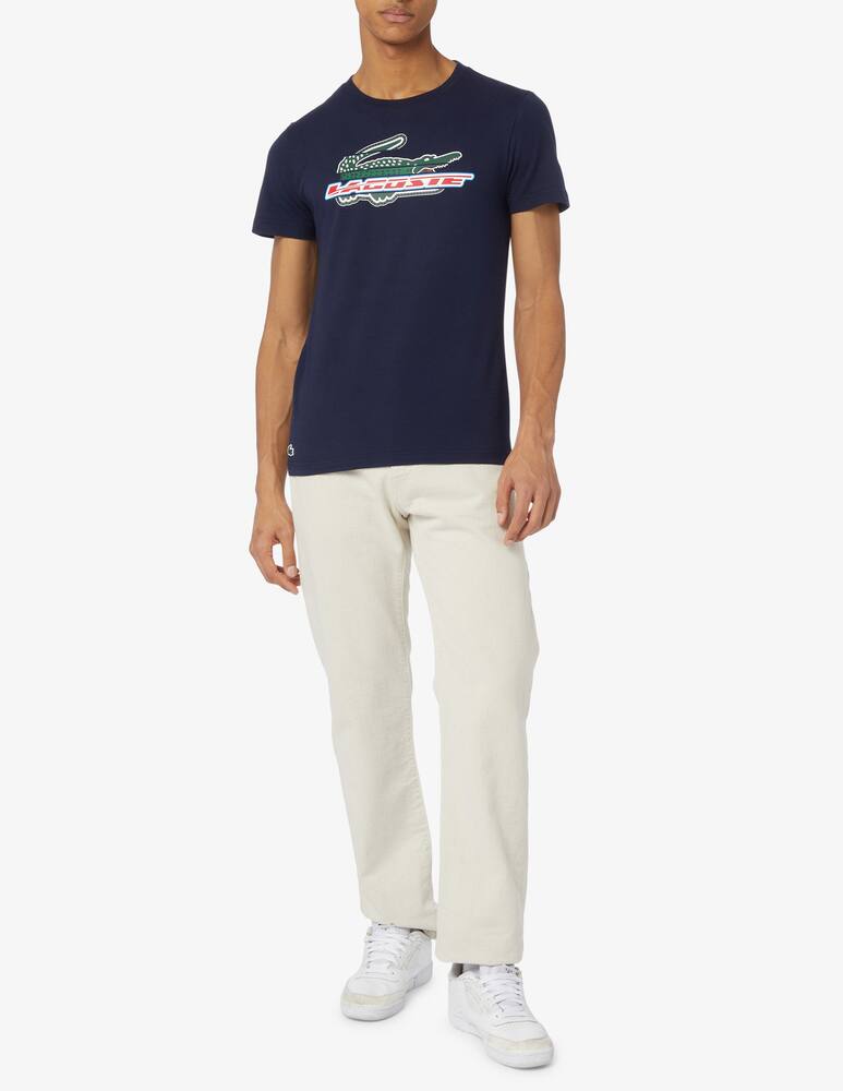 rinascente Lacoste Racing sport logo t-shirt 