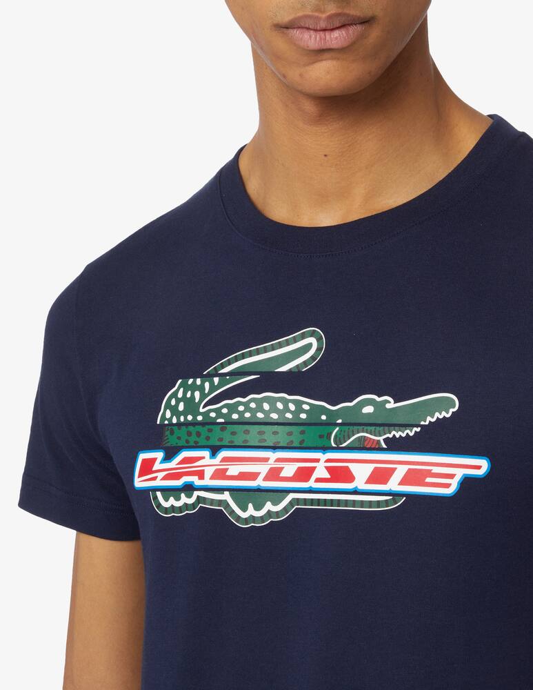 rinascente Lacoste Racing sport logo t-shirt 