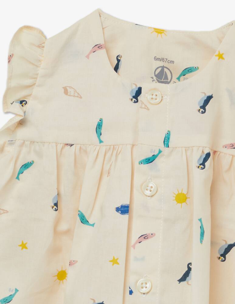 rinascente Petit Bateau Dress with bloomers