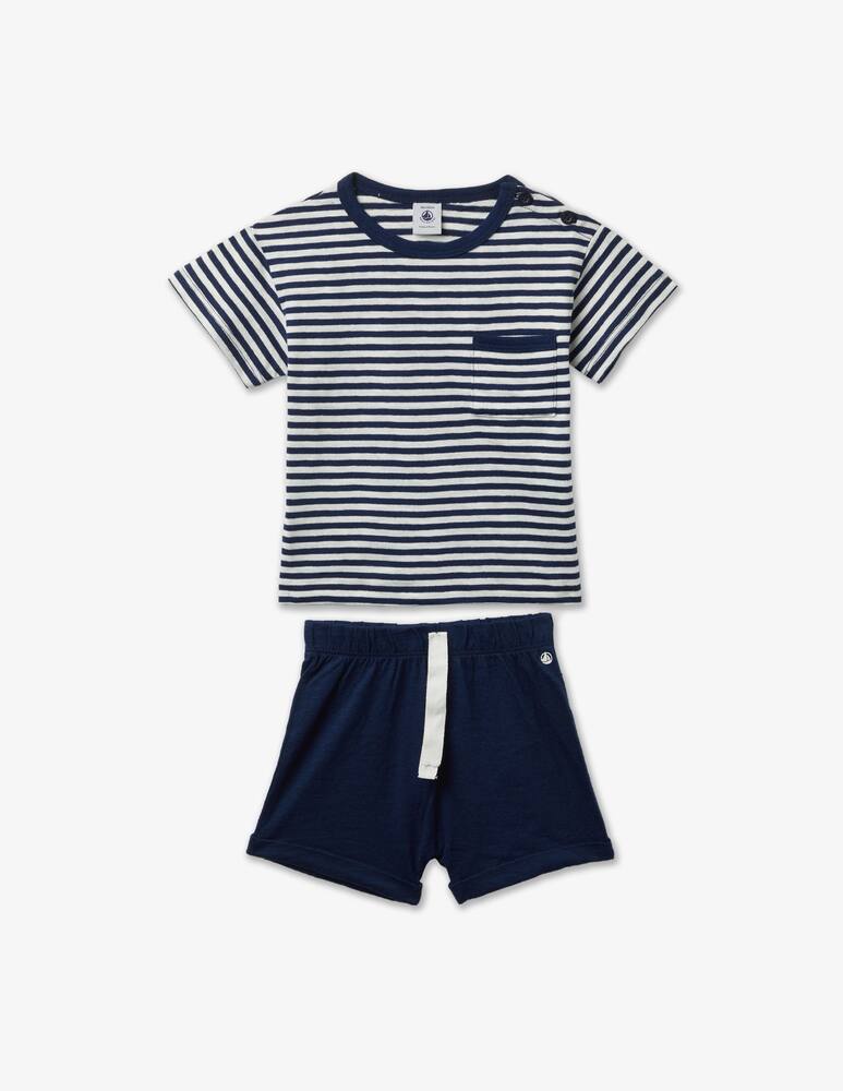 rinascente Petit Bateau Completo 2 pezzi in cotone