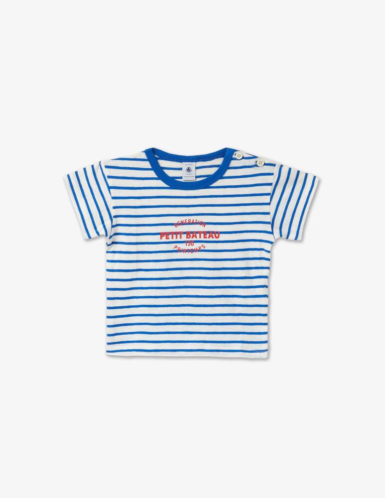 Petit Bateau T-shirt in cotone - immagine 1 Petit Bateau T-shirt in cotone - immagine 1