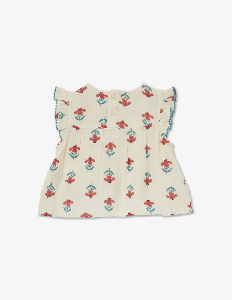 rinascente Petit Bateau Short-sleeved blouse in cotton