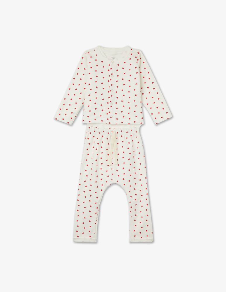 rinascente Petit Bateau 3-piece cotton suit