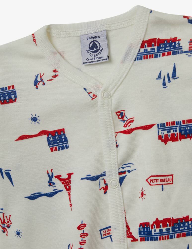rinascente Petit Bateau Dors bien pajama onesie