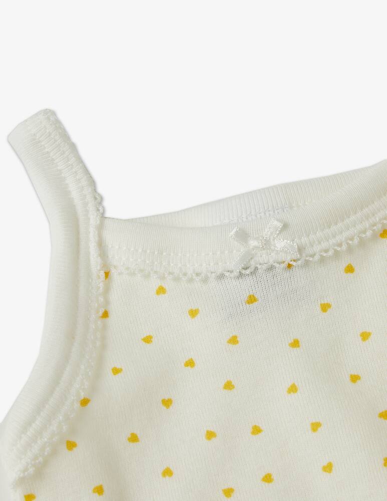 rinascente Petit Bateau Set of 3 cotton bodysuits