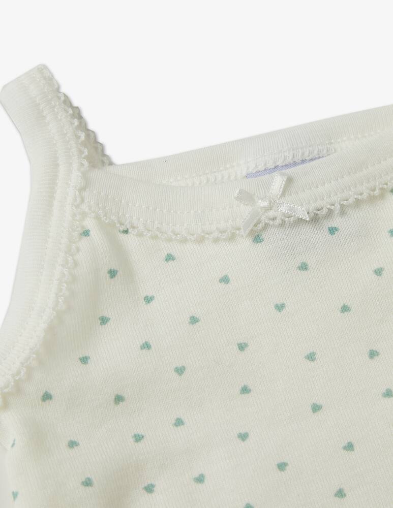 rinascente Petit Bateau Set of 3 cotton bodysuits