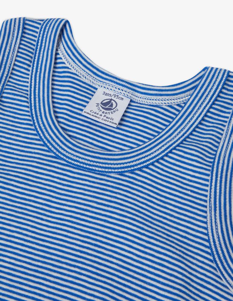 rinascente Petit Bateau Tre canotte in cotone