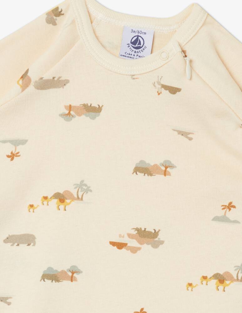 rinascente Petit Bateau Dors bien pajama onesie