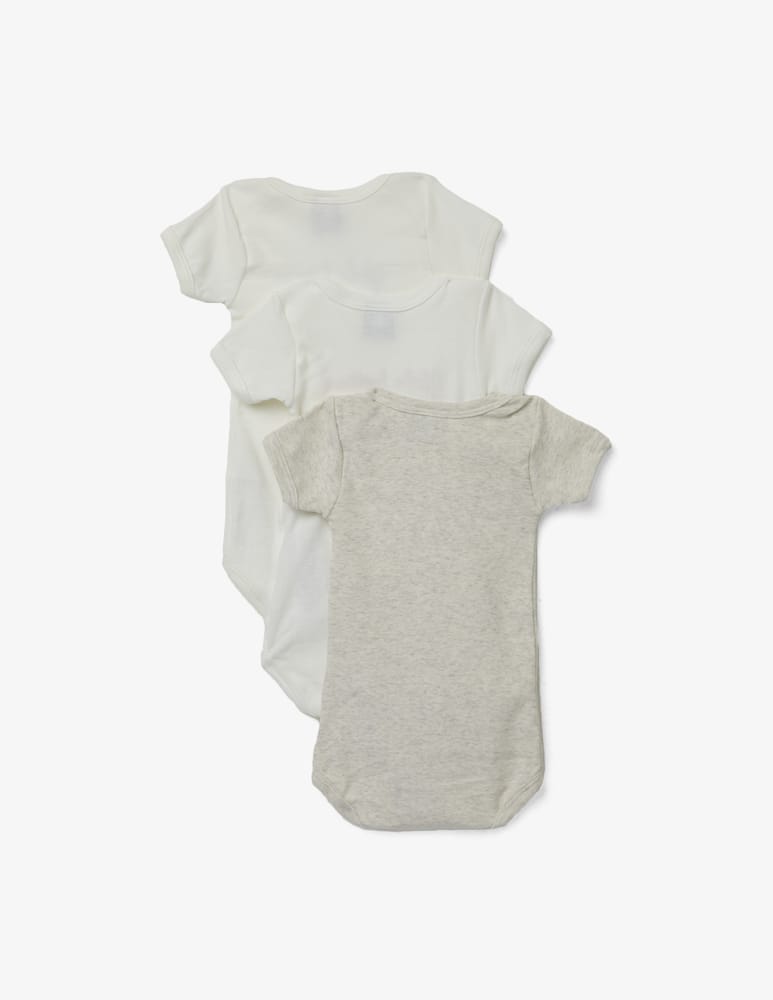 rinascente Petit Bateau Set di 3 body in cotone