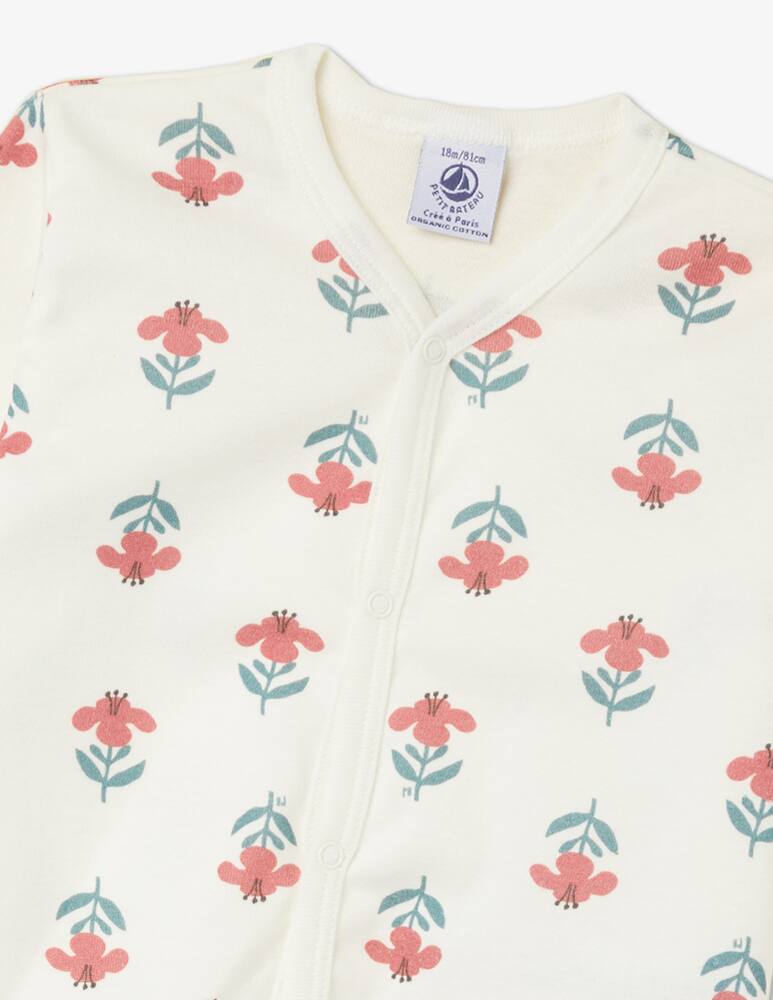 rinascente Petit Bateau Dors bien footless pajama onesie