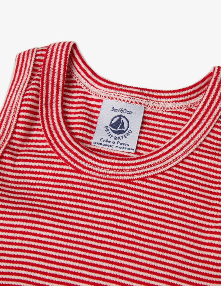 rinascente Petit Bateau Set of 3 cotton bodysuits