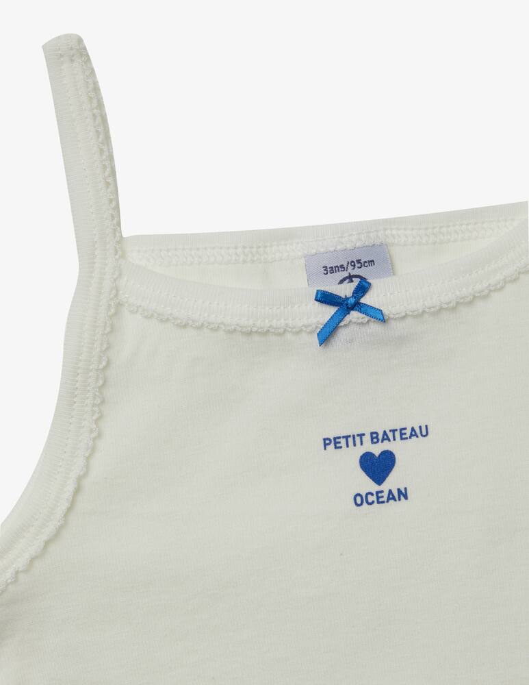 Petit Bateau 2 canottiere intime con bretelle - immagine 3 Petit Bateau 2 canottiere intime con bretelle - immagine 3