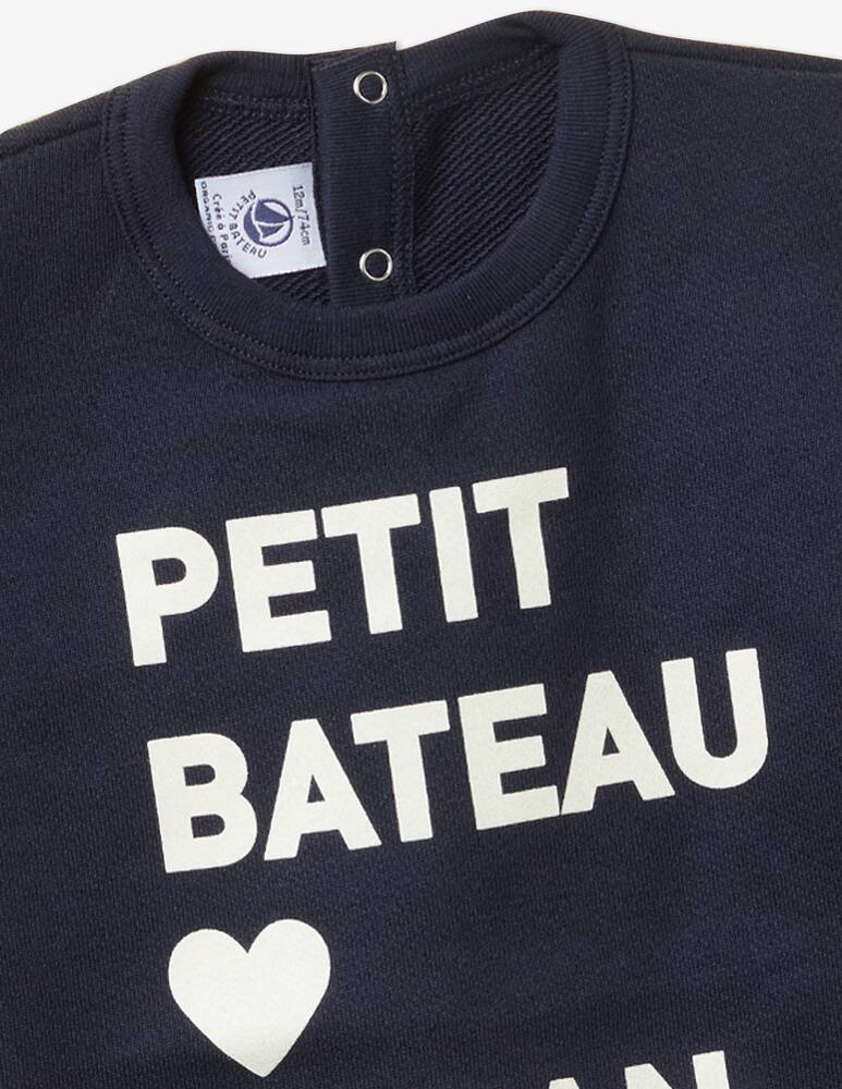 rinascente Petit Bateau Cotton sweatshirt