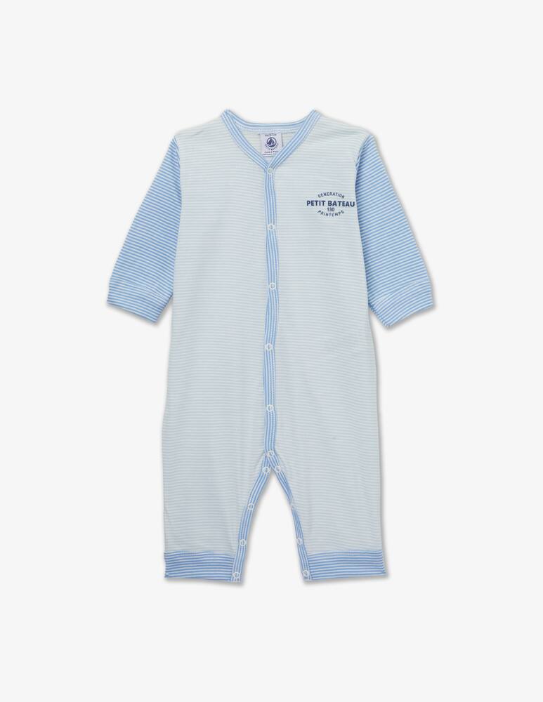 Petit Bateau Tutina pigiama senza piedi dors bien - immagine 1 Petit Bateau Tutina pigiama senza piedi dors bien - immagine 1